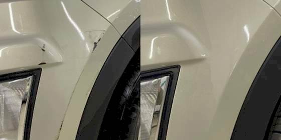 Покраска переднего бампера Hyundai Creta