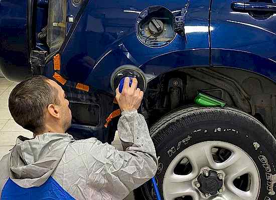 Локальная покраска авто