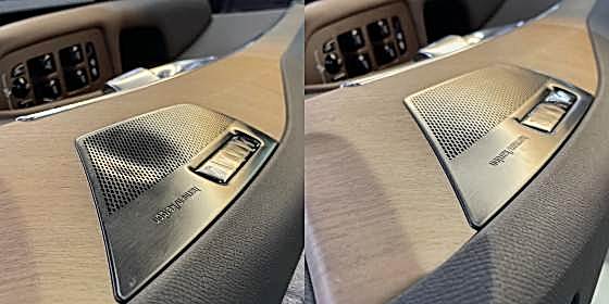 Ремонт элемента в салоне Volvo