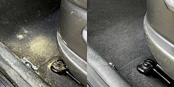 Химчистка Kia Rio пол