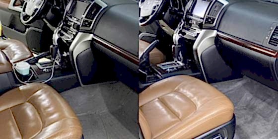 Детейлинг химчистка салона Toyota Land Cruiser Prado
